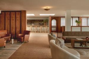 Posezení v ubytování Hotel Lucine