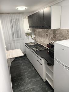 Η κουζίνα ή μικρή κουζίνα στο Apartament HD2