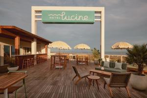 Restaurace v ubytování Hotel Lucine