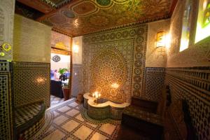 Koupelna v ubytování Riad Fes Iline