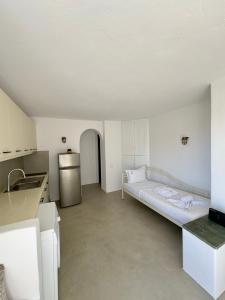 Voodi või voodid majutusasutuse Cielo Azul Mykonos toas