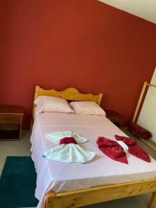 Un pat sau paturi într-o cameră la Casa Ze & sonia