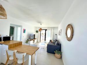 Posezení v ubytování Casa de Los Soles