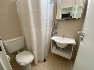 Koupelna v ubytování Chacras de Coria Apart + 15 fotografií