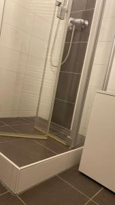 Bilik mandi di Apartement Fürth close Nürnberg