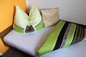 A bed or beds in a room at Ferienwohnung Stock