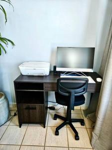 TV a/nebo společenská místnost v ubytování Private Penthouse Paradise