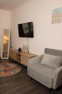 TV a/nebo společenská místnost v ubytování Philux City Apartment