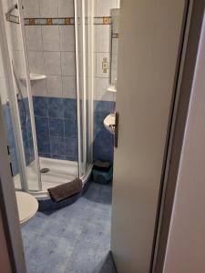 Koupelna v ubytování Apartmány 009