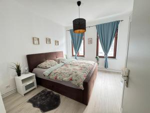 Voodi või voodid majutusasutuse Wohnung in Bremerhaven toas