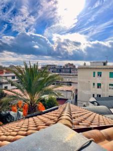 a view from the roof of a building at Putechella's Apartments in Maiori