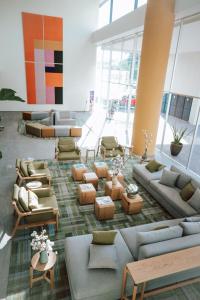 Χώρος καθιστικού στο Gran Hotel Concordia