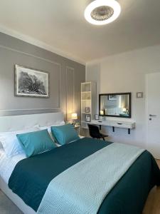 Postel nebo postele na pokoji v ubytování Apartman “Gušt”