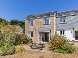 Bygningen som feriehuset ligger i