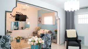 TV a/nebo společenská místnost v ubytování Rowy's appartement
