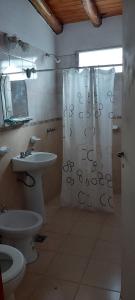 Koupelna v ubytování Cuarta División Apartment