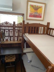 En eller flere senge i et værelse på Casa del girasolカサデルヒラソル