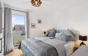 Postel nebo postele na pokoji v ubytování Knuts Bergloft