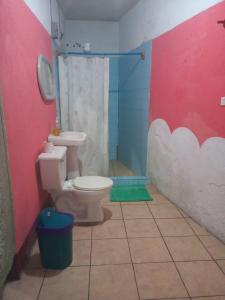 Ванная комната в Casa Zope