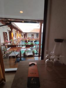 Area soggiorno di Casona Tobar Hotel