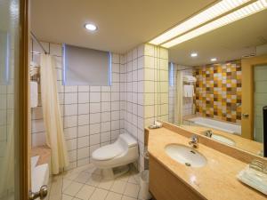 Baðherbergi á Rich & Free Hotel - Fuzhong 富逸旅趣-板橋府中館