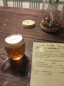 Nápoje v ubytovaní Apartmány Pernek