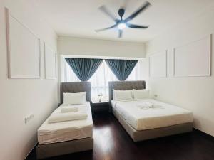 R&F PRINCESS COVE at ANJU客房内的一张或多张床位