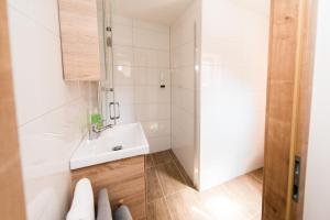 Koupelna v ubytování Ferienwohnungen und Zimmer Yassi