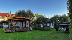 Zahrada ubytování Hede suvemajad/summer houses