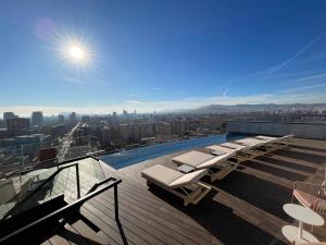 Tembo Barcelona的阳台或露台
