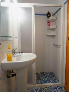 Koupelna v ubytování La Vieja Parra + 37 fotografií