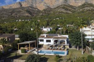 Γενική θέα στο βουνό ή θέα στο βουνό από  αυτή η βίλα