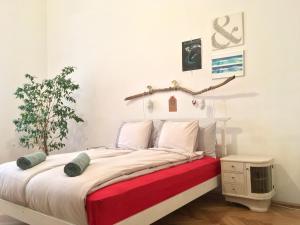 Posteľ alebo postele v izbe v ubytovaní Gaia Astoria