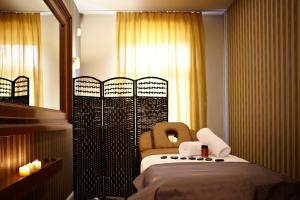 Posteľ alebo postele v izbe v ubytovaní Hotel Akvilon