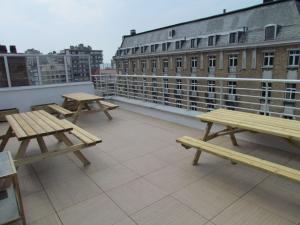 Balkón nebo terasa v ubytování Hotel Uilenspiegel