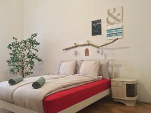 Posteľ alebo postele v izbe v ubytovaní Gaia Astoria