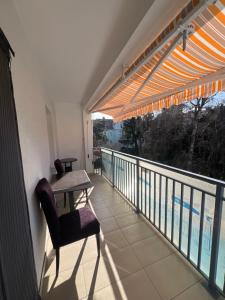 Uma varanda ou terraço em Apartment Zhang