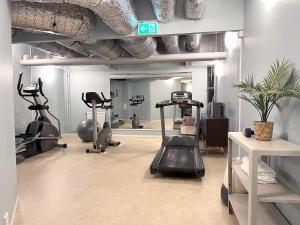 Fitness centrum a/nebo fitness zařízení v ubytování 2Home Hotel Apartments