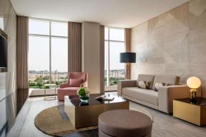 Oleskelutila majoituspaikassa Rixos Gulf Hotel Doha