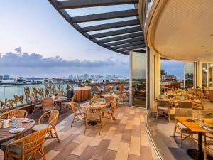 Oleskelutila majoituspaikassa Rixos Gulf Hotel Doha