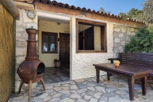 Patio nebo venkovní prostory v ubytování MANEJ URLA