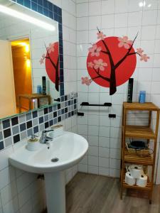 Łazienka w obiekcie Apartamento Shenzhen en Astorga Camino de Santiago Cochera bicis