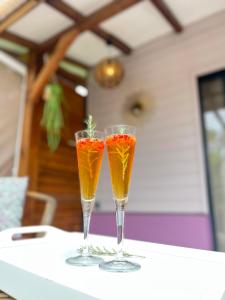 Nápoje v ubytování Cocon des jardins - Bungalow & SPA + 9 fotografií