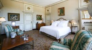Un ou plusieurs lits dans un hébergement de l'établissement Château de Courcelles - Relais & Châteaux