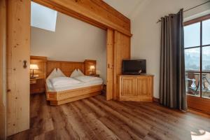 Postel nebo postele na pokoji v ubytování Hotel Lerch