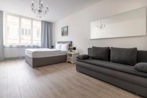 Posezení v ubytování Prague Serenity Suites and Apartments