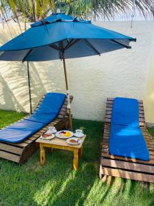 Zahrada ubytování Casa com Piscina