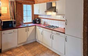 Η κουζίνα ή μικρή κουζίνα στο Nice Home In Neede With Sauna