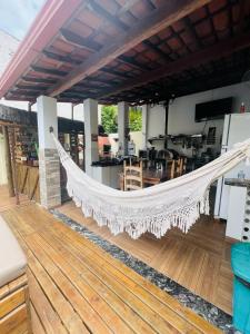 Posezení v ubytování Casa com Piscina