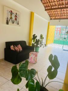 Posezení v ubytování Casa com Piscina